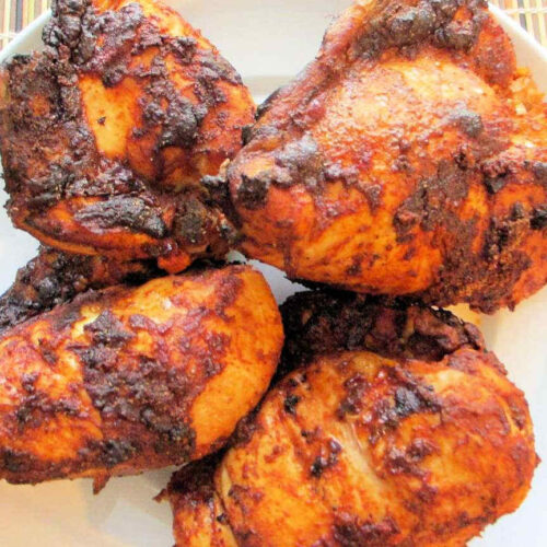 FireEater Roasted Split Chicken Breasts on the CharBroil Big Easy