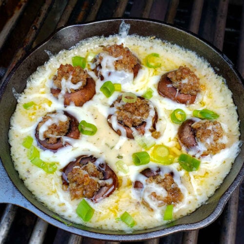 Garlic Parmesan Pub Mushrooms