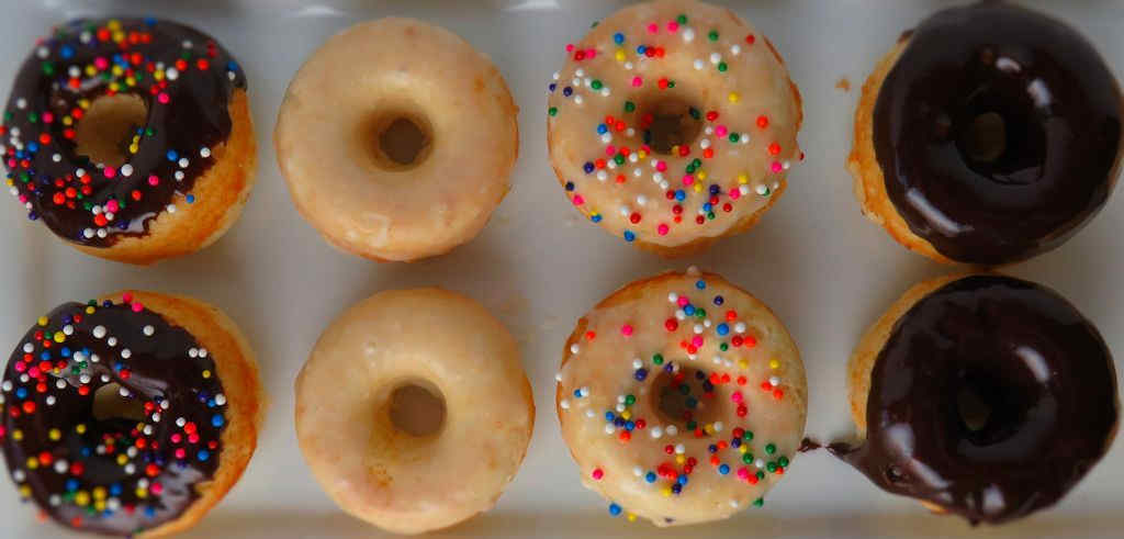 Glazed Baked Mini-Donuts
