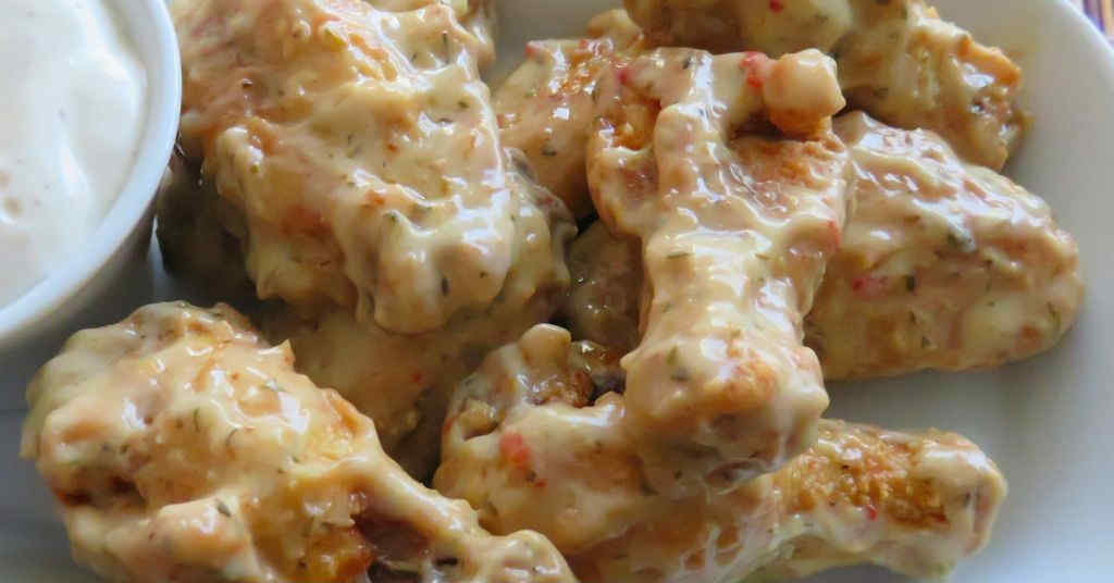 Great Value Parmesan Garlic Wing Sauce