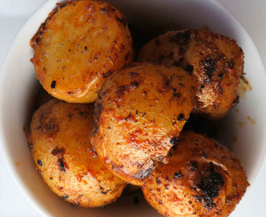 Grilled Baby Potatoes