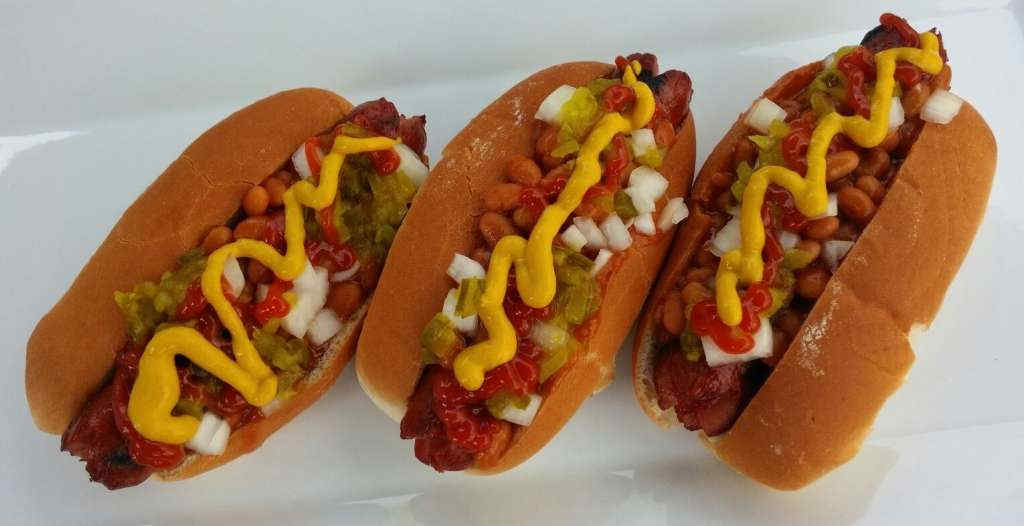 Grilled Boston Hot Dogs