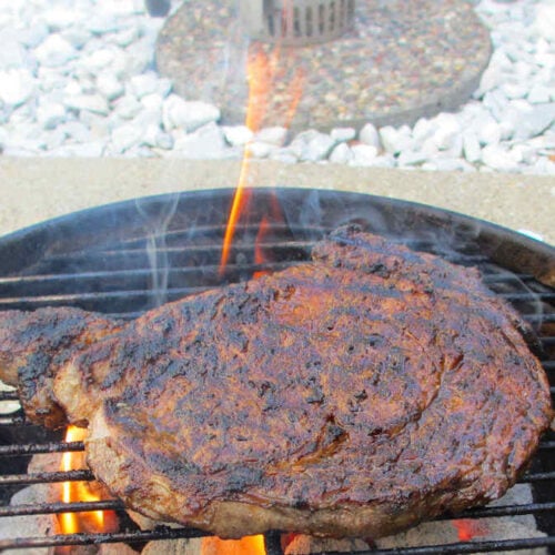 Grilled Cajun Ribeye