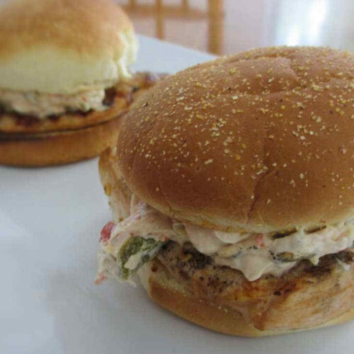Grilled Chicken Fajita Sandwich