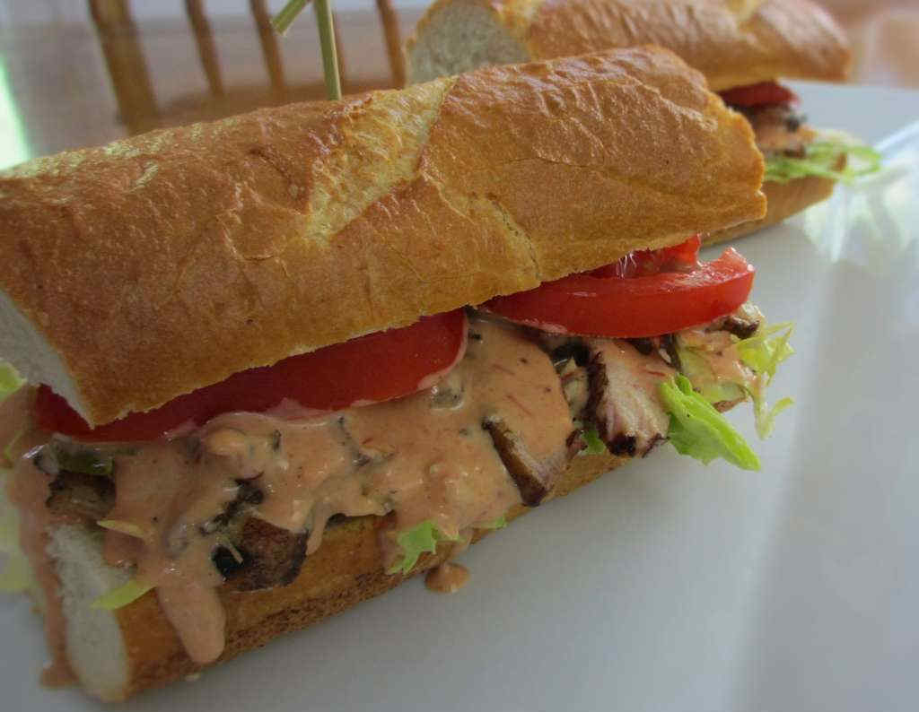 Grilled Chicken Po Boy