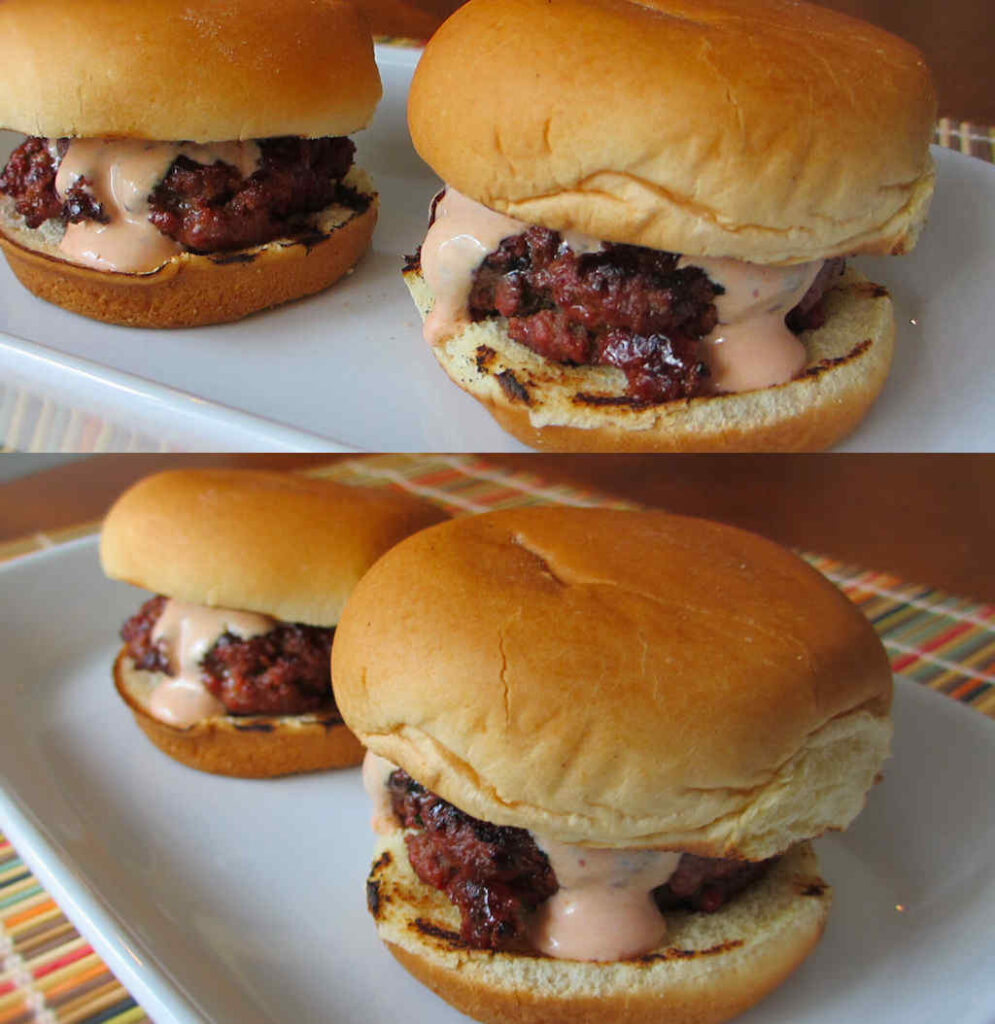 Grilled Chipotle Ranch Sliders