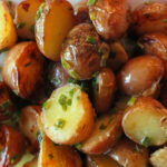 Grilled Chive Potatoes