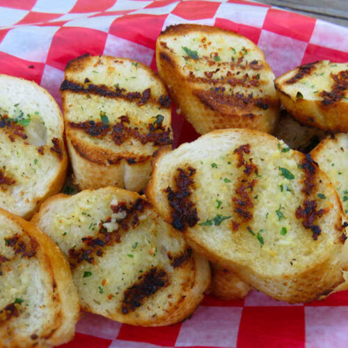 Grilled Garlic Parsley Cheese Bread