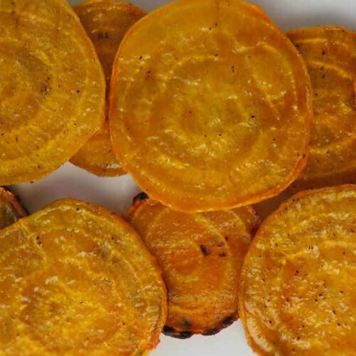 Grilled Golden Beets