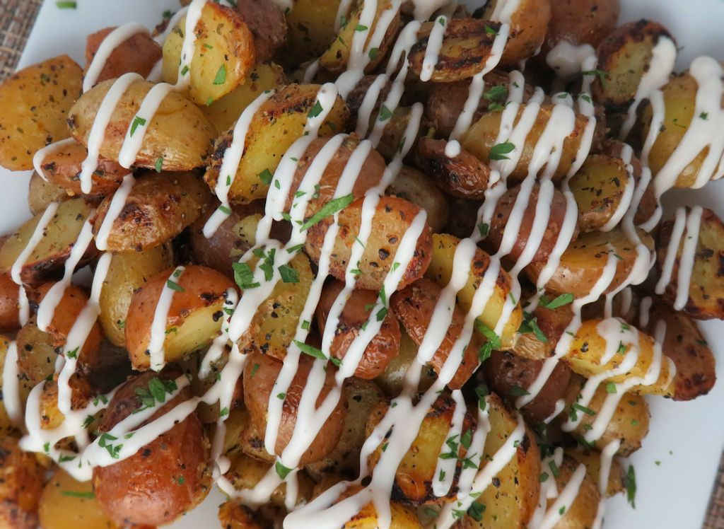 Grilled Ranch Potatoes