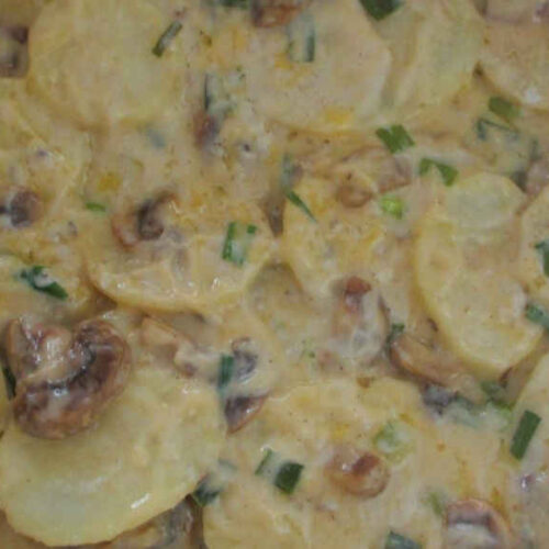 Grilled Scalloped Potatoes
