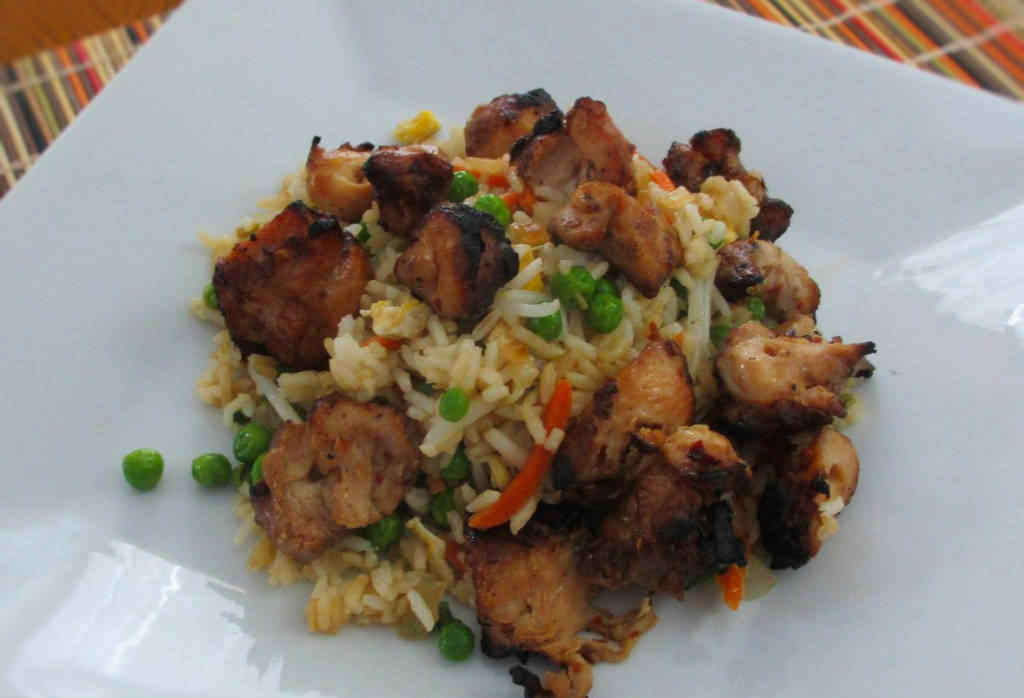 Grilled Teriyaki Chicken Fried Rice