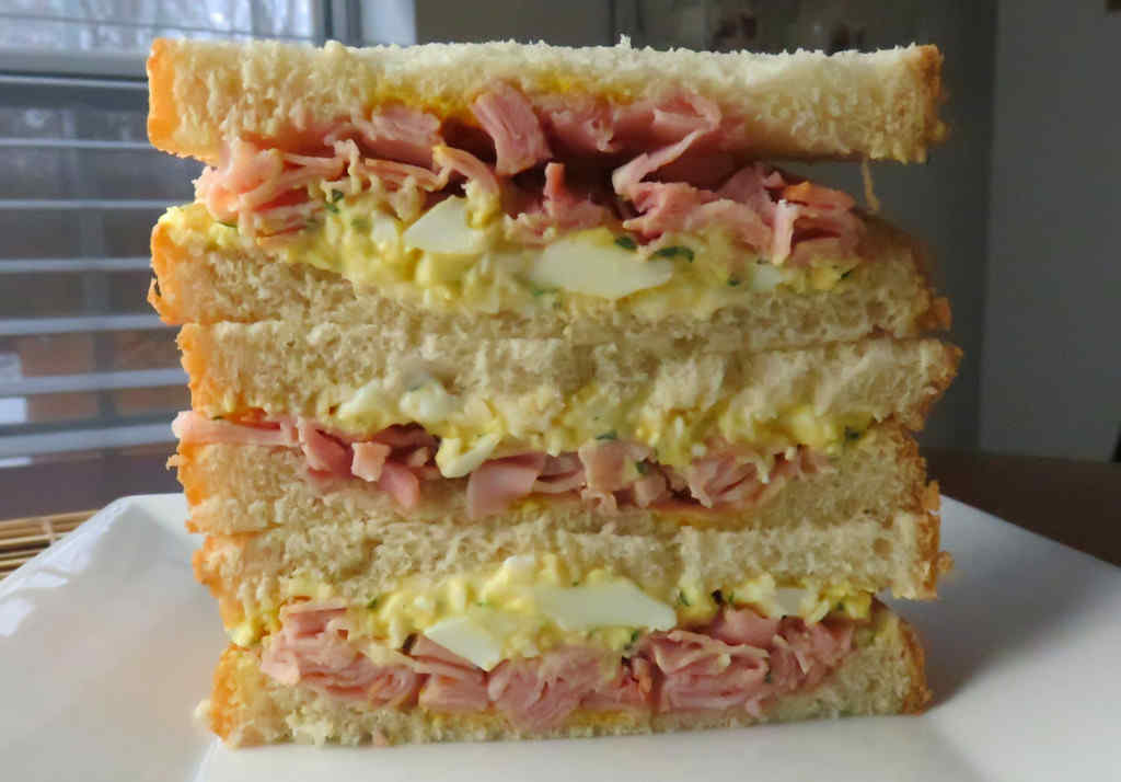 Ham and Egg Sandwiches