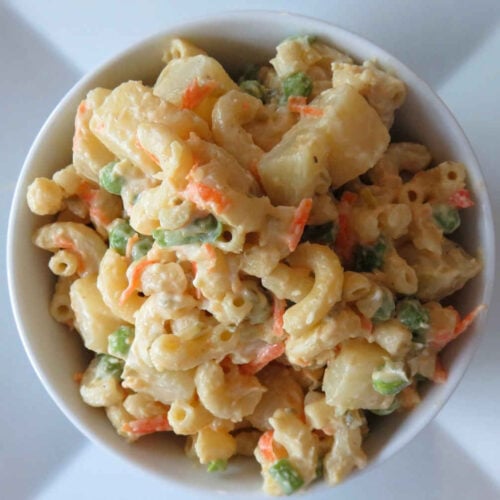 Hawaiian-Style Potato Macaroni Salad