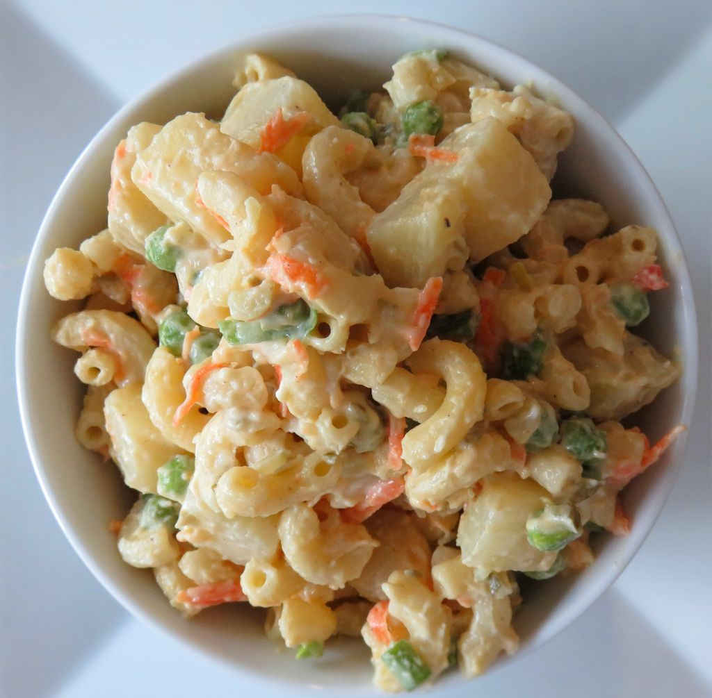 Hawaiian-Style Potato Macaroni Salad