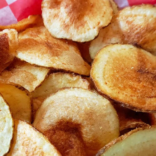 Homemade Crispy Potato Chips