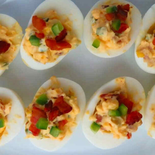 Jalapeno Popper Deviled Eggs
