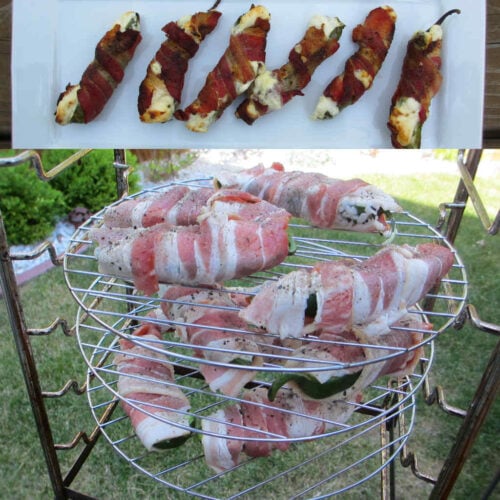 Jalapeno Poppers on the Char-Broil Big Easy