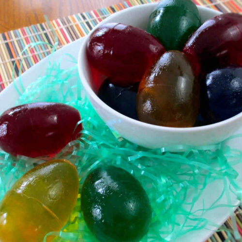 Jell-O Jiggler Easter Eggs