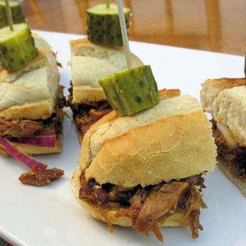 Maximus Minimus Pork Sandwiches