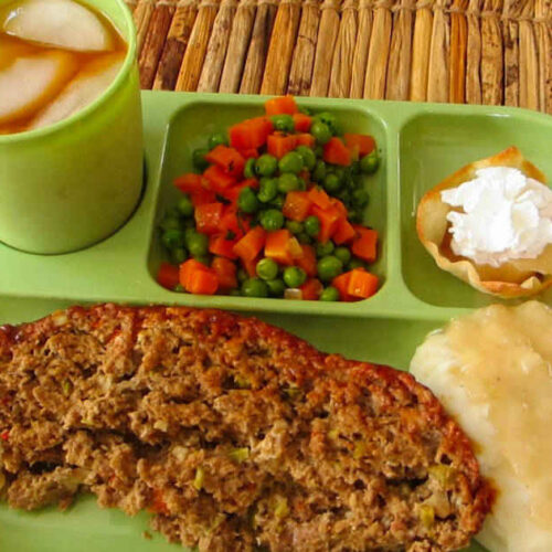 Meatloaf TV Dinner Part 2 - The mashed potatoes and gravy