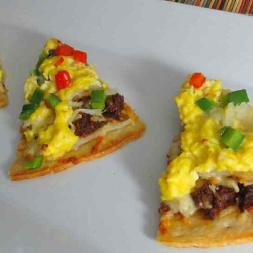 Mexican Breakfast Pizza