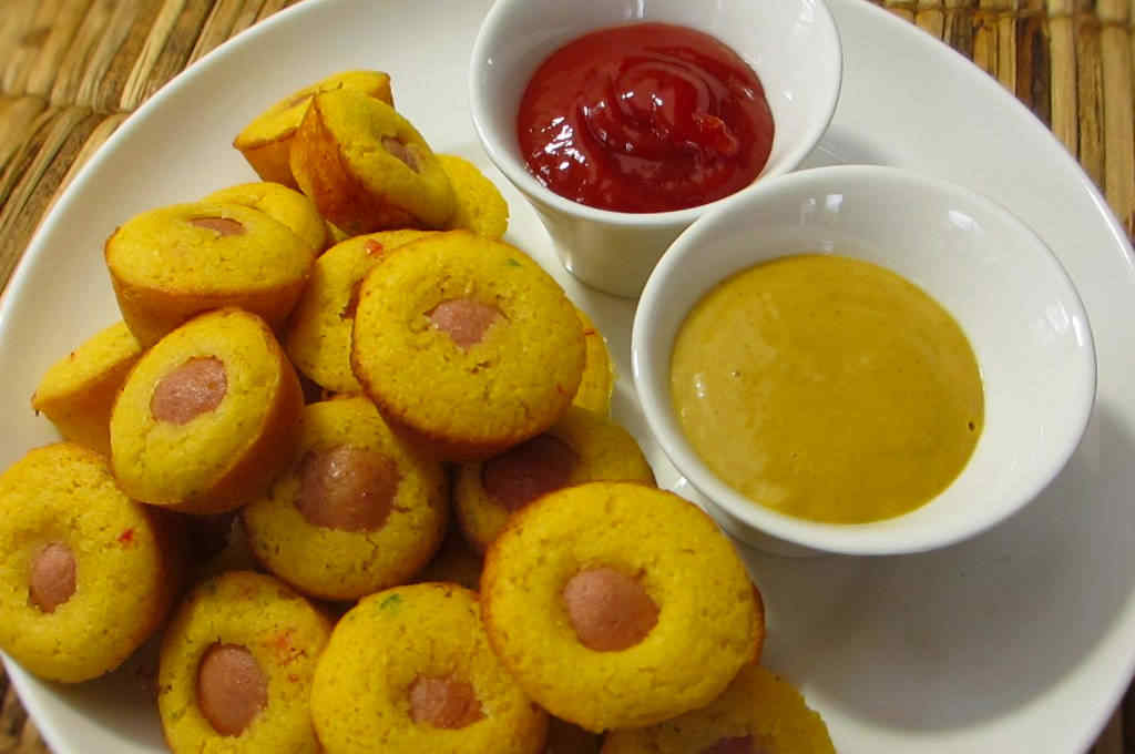 Mini-Corn Dog Muffins