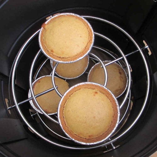 Mini Pumpkin Cheesecakes on the Char-Broil Big Easy