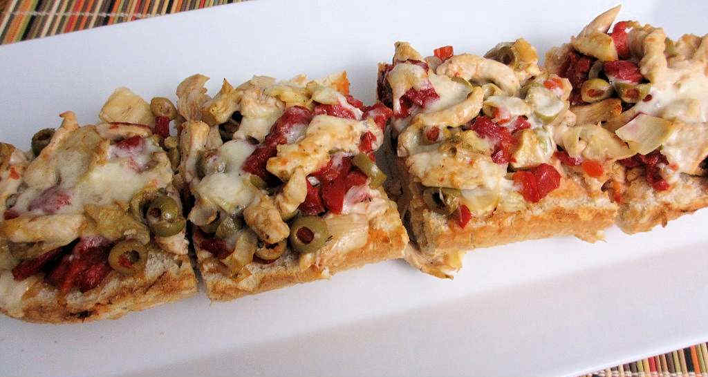 New Orleans French Bread Pizza