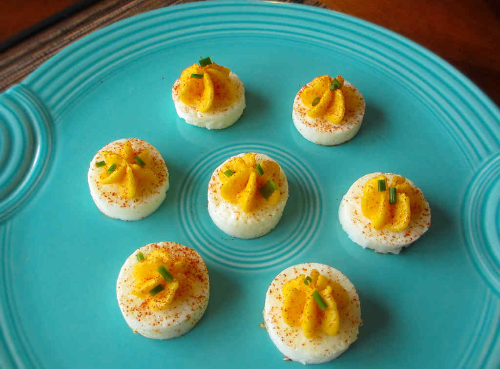 No-Boil Deviled Eggs