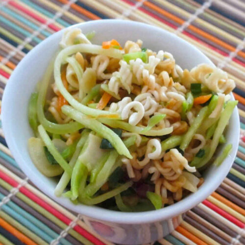 Oriental Ramen Broccoli Cole Slaw