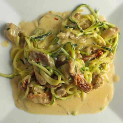 Parmesan Chicken Zoodles