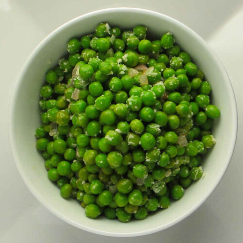 Parmesan Peas
