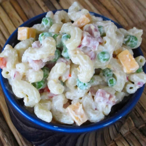Peas and Pasta Salad