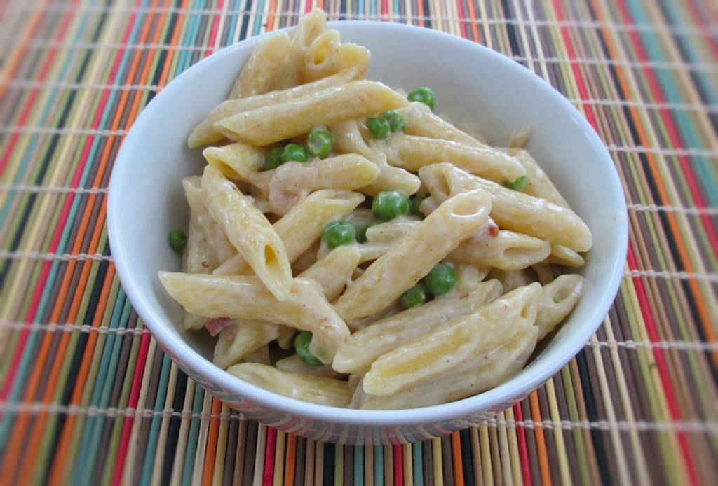 Penne with Peas