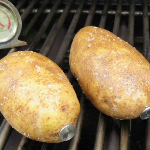 Perfect Grilled Baked Potatoes