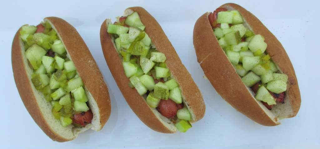 Pickle Hot Dogs