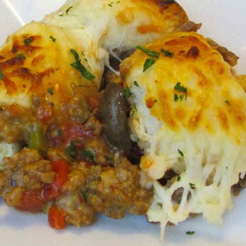 Pizza Skillet Bake