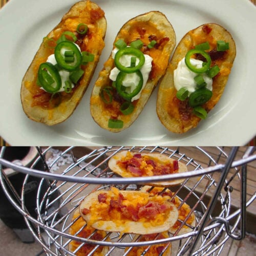 Potato Skins on the Char-Broil Big Easy