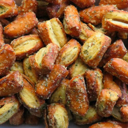 Ranch Sourdough Pretzel Bites