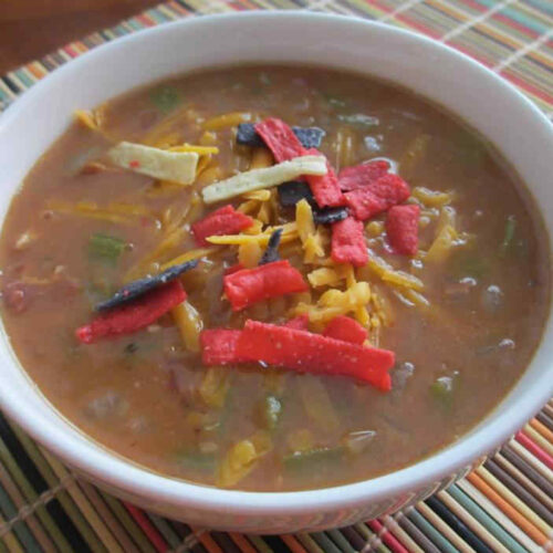 Refried Bean Soup