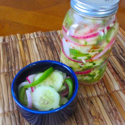 Refrigerator Cucumber Salad