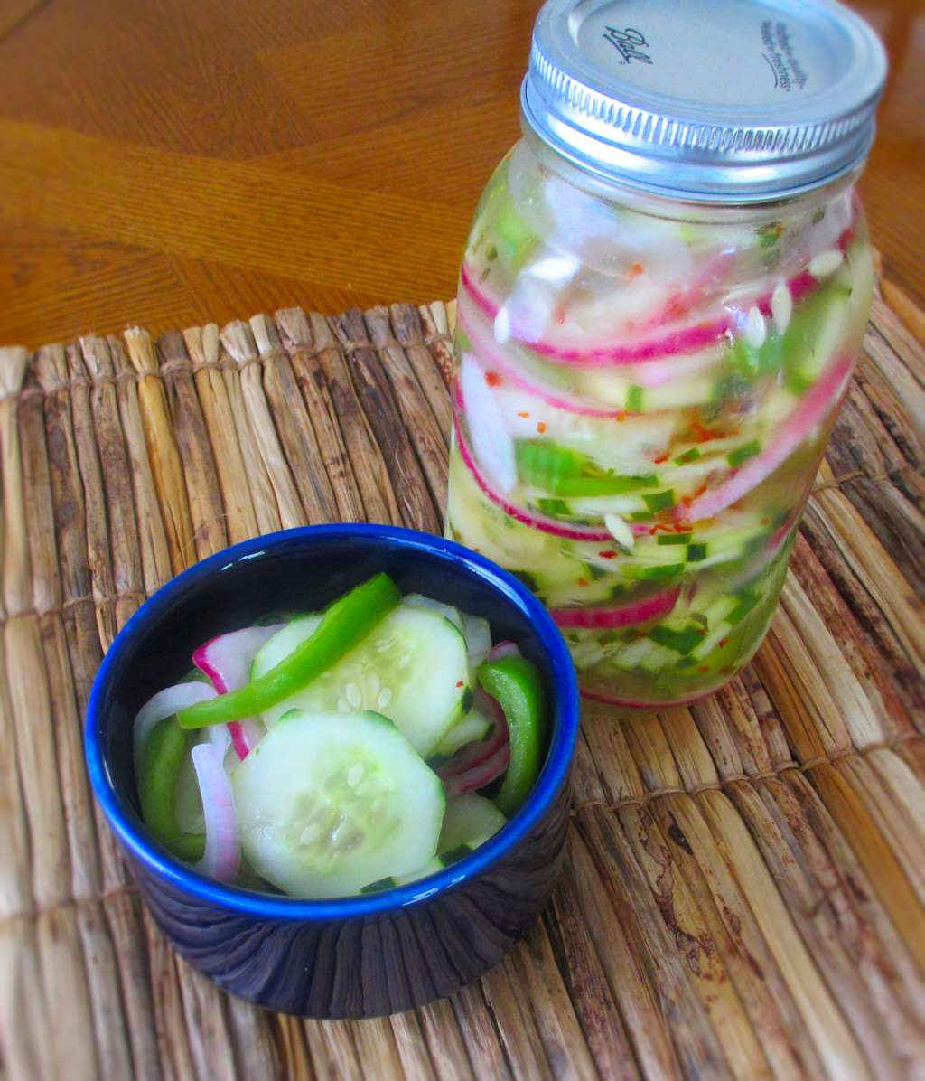 Refrigerator Cucumber Salad