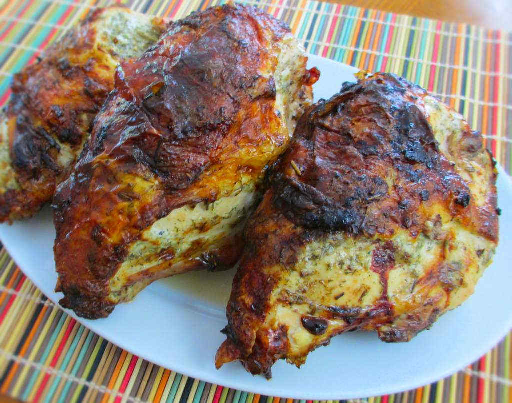 Roasted Chicken on the Char-Broil Big Easy