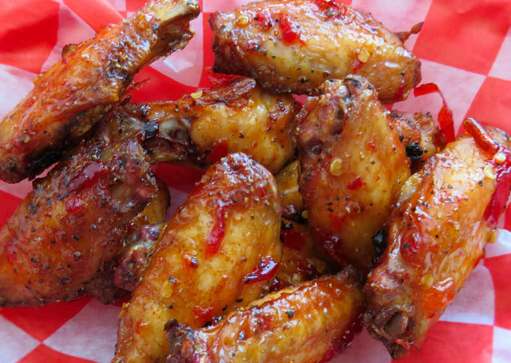 Roasted Red Chile Wings