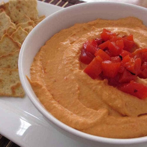 Roasted Red Pepper Hummus
