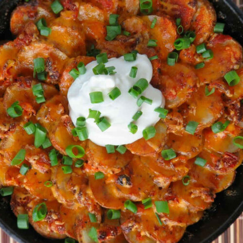 Roasted Spiral Potatoes