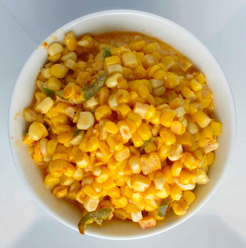 Slow Cooked Jalapeno Corn