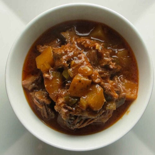 Slow Cooker BBQ Pot Roast