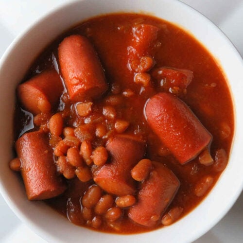 Slow Cooker Beans 'n Wieners